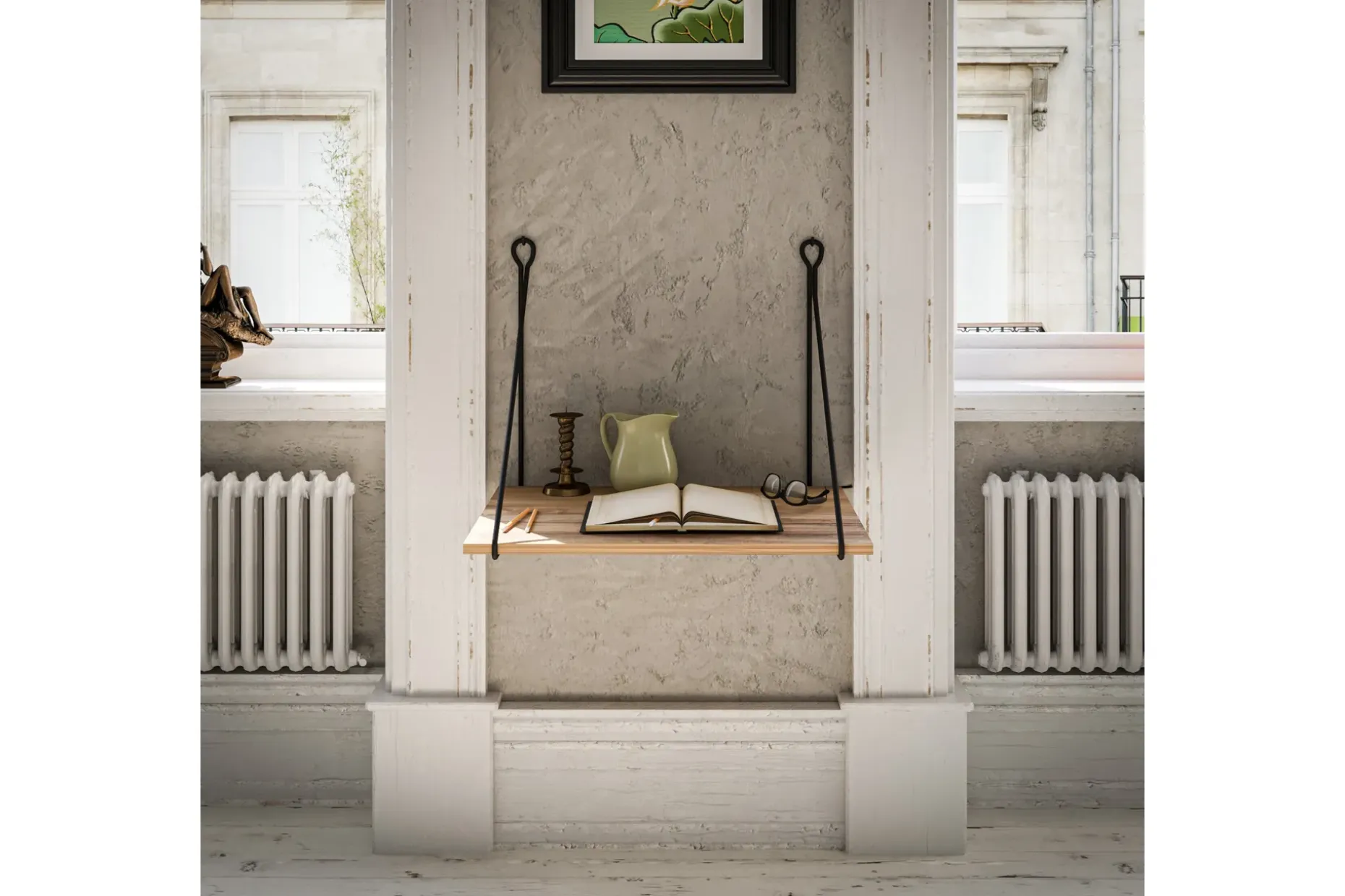 Sotinge Veggskrivebord 70 cm