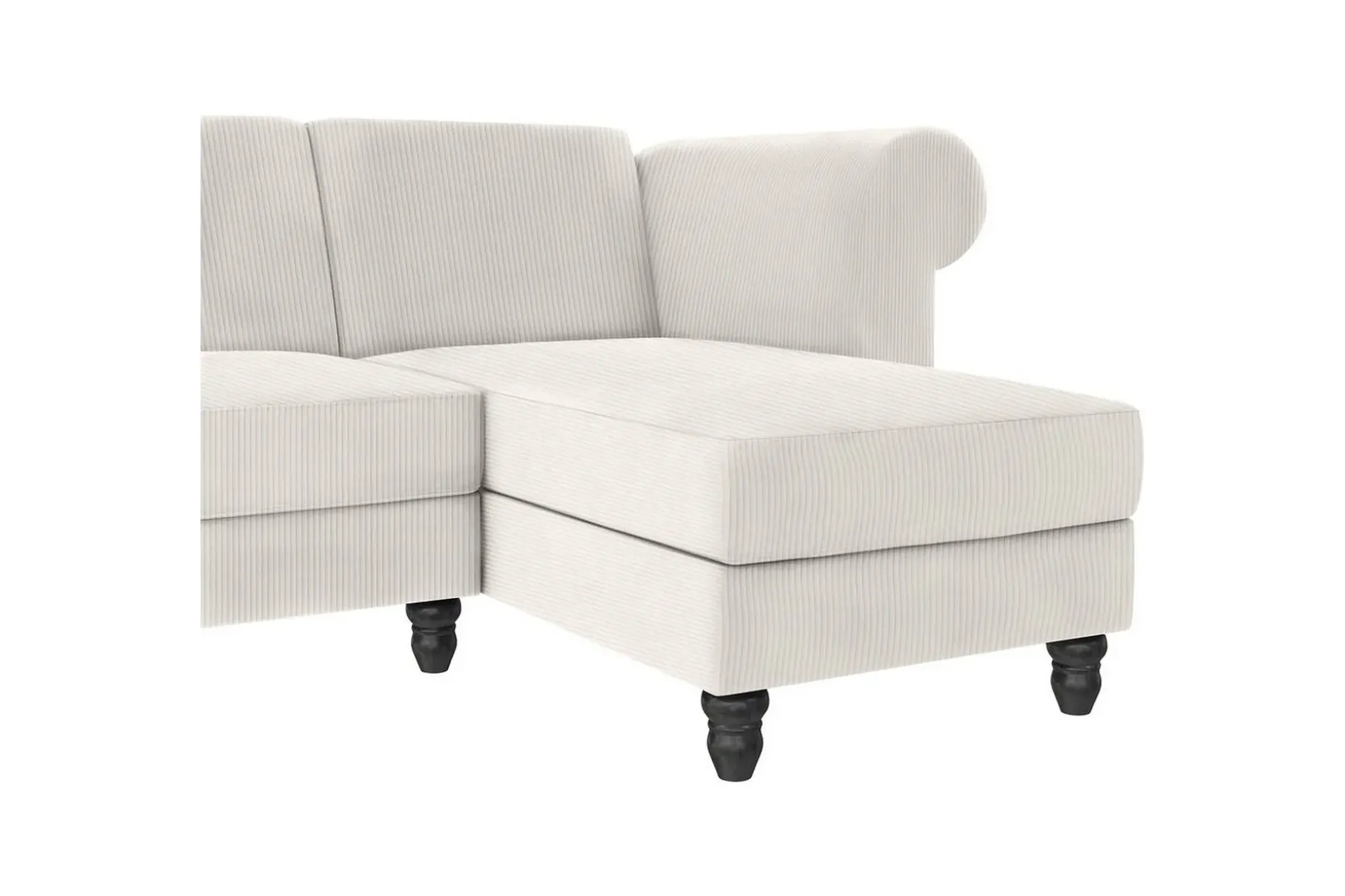 Sovesofa Felix II 241x154x83 cm, Krem