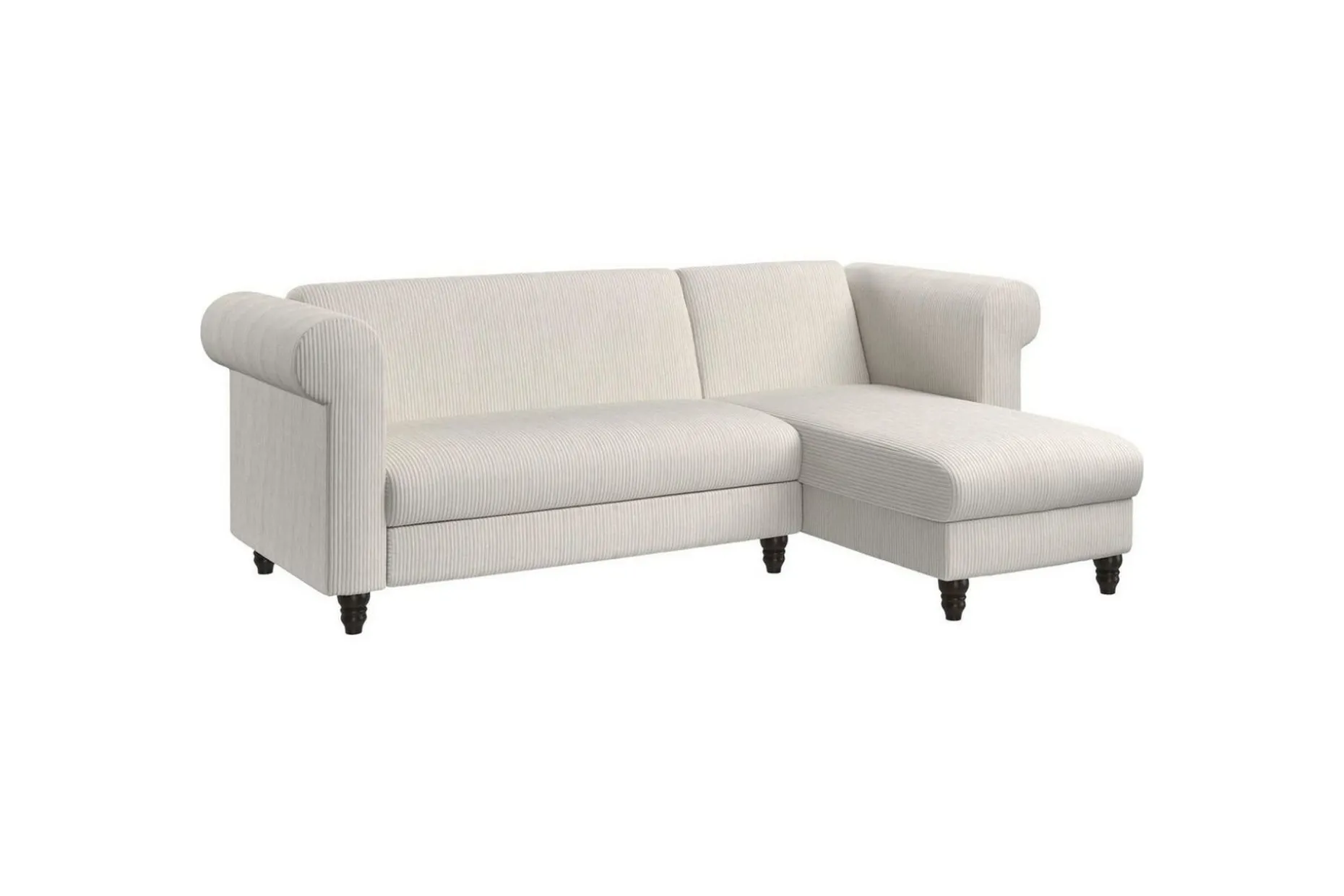 Sovesofa Felix II 241x154x83 cm, Krem