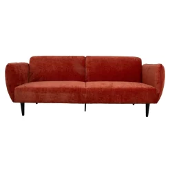 Sovesofa HOME4YOU Hermes 3-seter Oransje