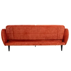 Sovesofa HOME4YOU Hermes 3-seter Oransje
