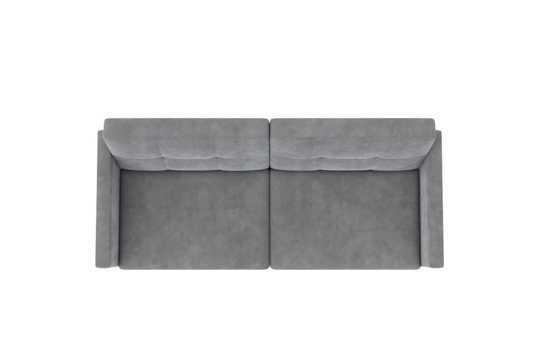 Sovesofa Lilly Lys grå, Fløyel