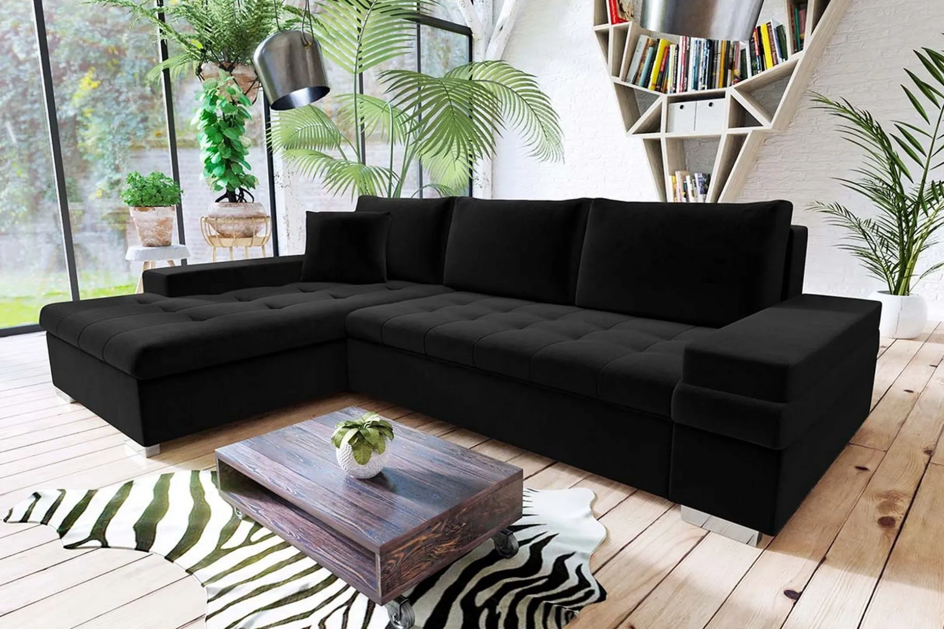 Sovesofa med divan