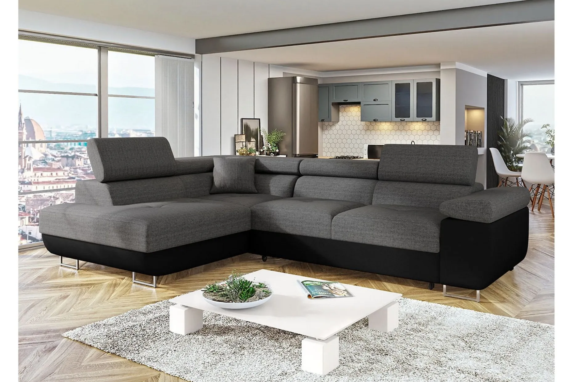 Sovesofa med Sjeselong
