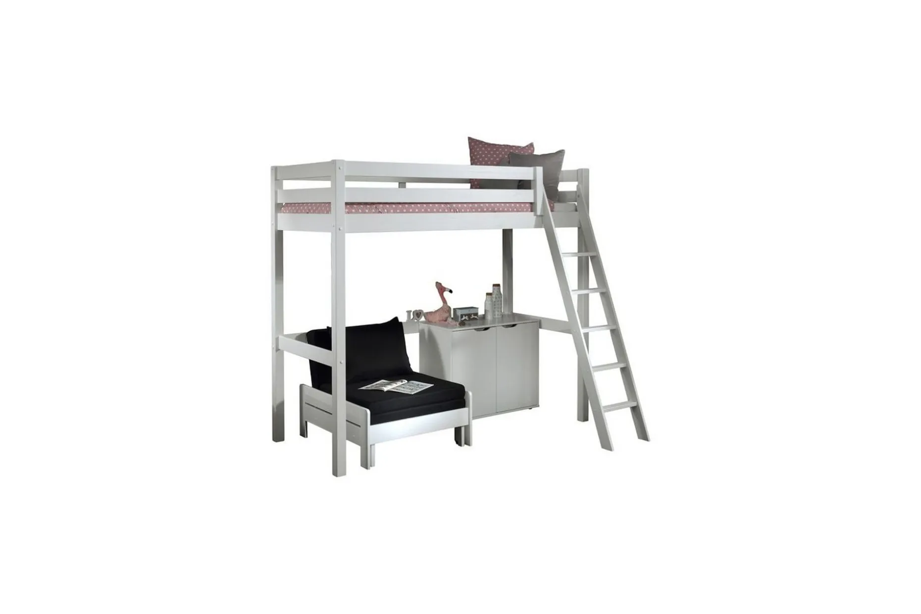 Sovesofa og Kommode Pino Mezzanine 2-dører 90 x 200 cm
