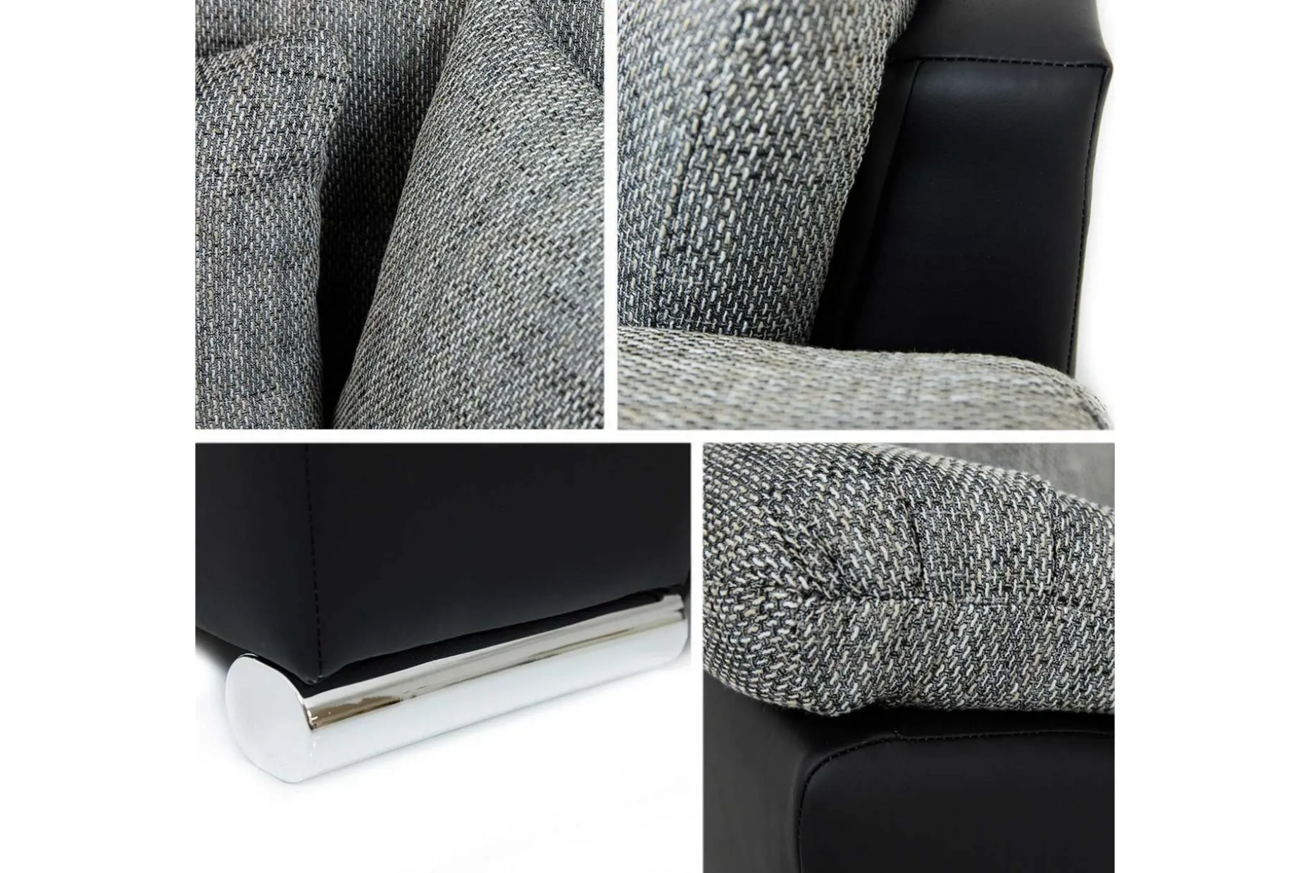 Sovesofa 3-seters L-formet 280x160 cm Venstre