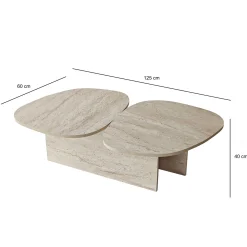 Sovranor sofabord 125 cm