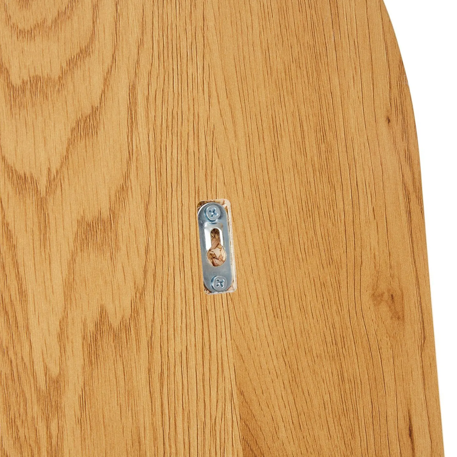 Speil med hylle HOME4YOU Aalborg 92x15x93 cm eik