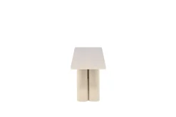 Spisebenk Olivia 40x180x45 cm Hvit