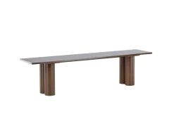 Spisebenk Olivia 40x180x45 cm Mokka
