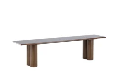 Spisebenk Olivia 40x180x45 cm Mokka