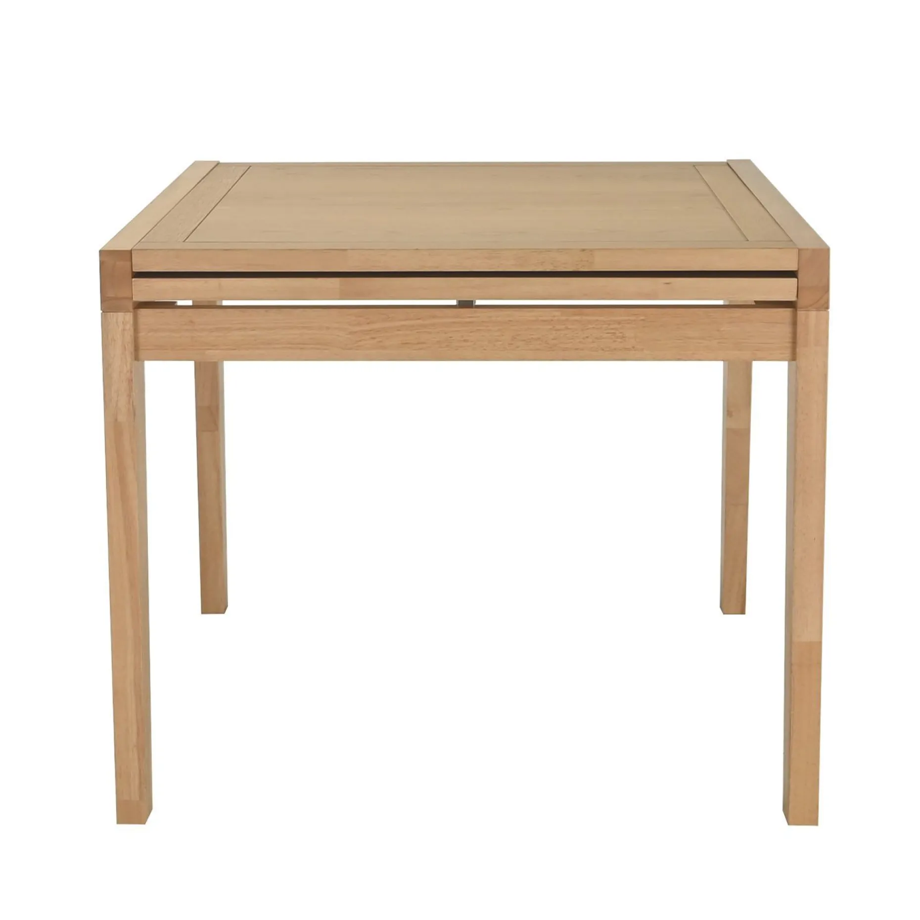 Spisebord HOME4YOU Bowen 90+90x90x76 cm Eik
