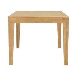 Spisebord HOME4YOU Bowen 90+90x90x76 cm Eik