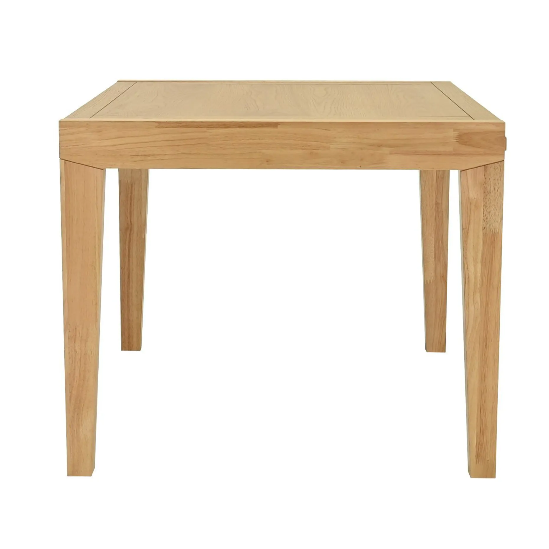 Spisebord HOME4YOU Bowen 90+90x90x76 cm Eik