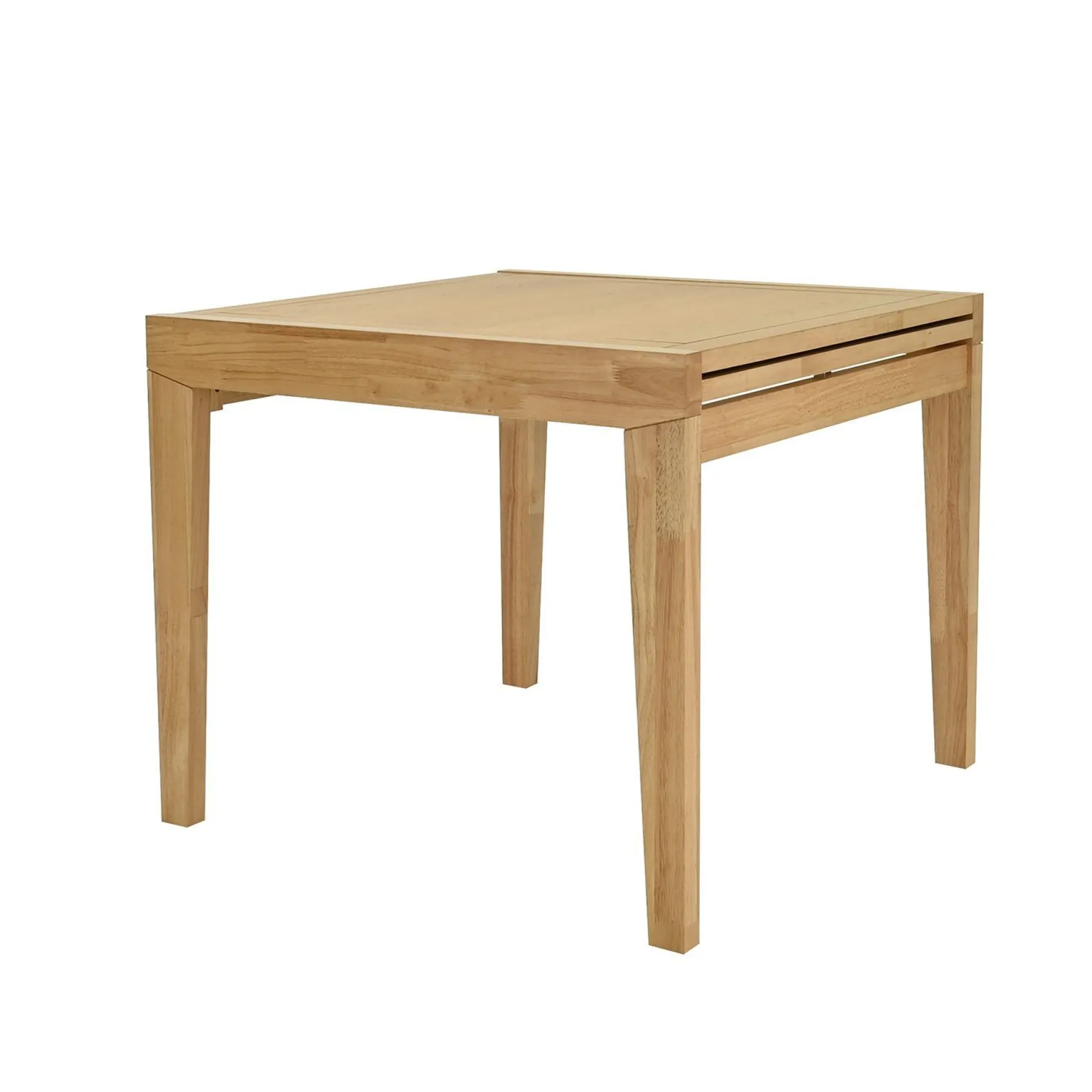 Spisebord HOME4YOU Bowen 90+90x90x76 cm Eik