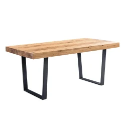Spisebord HOME4YOU Byron 190x100x76 cm Eik