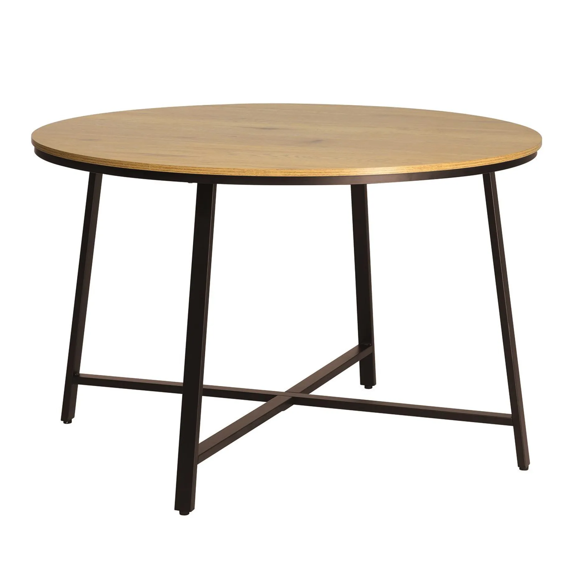 Spisebord HOME4YOU Sancia D120x76 cm Eik/Brun