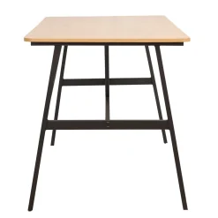 Spisebord HOME4YOU Svea 140x70x76 cm Ask/Svart