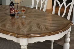 Spisebord LILY 1065x137 / 182xH76cm Forlengningsbar