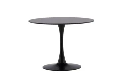 Spisebord Venture Home Glade spisebord 100x74 cm rundt Black