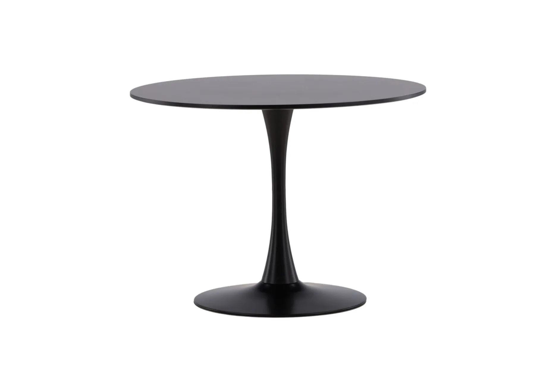 Spisebord Venture Home Glade spisebord 100x74 cm rundt Black