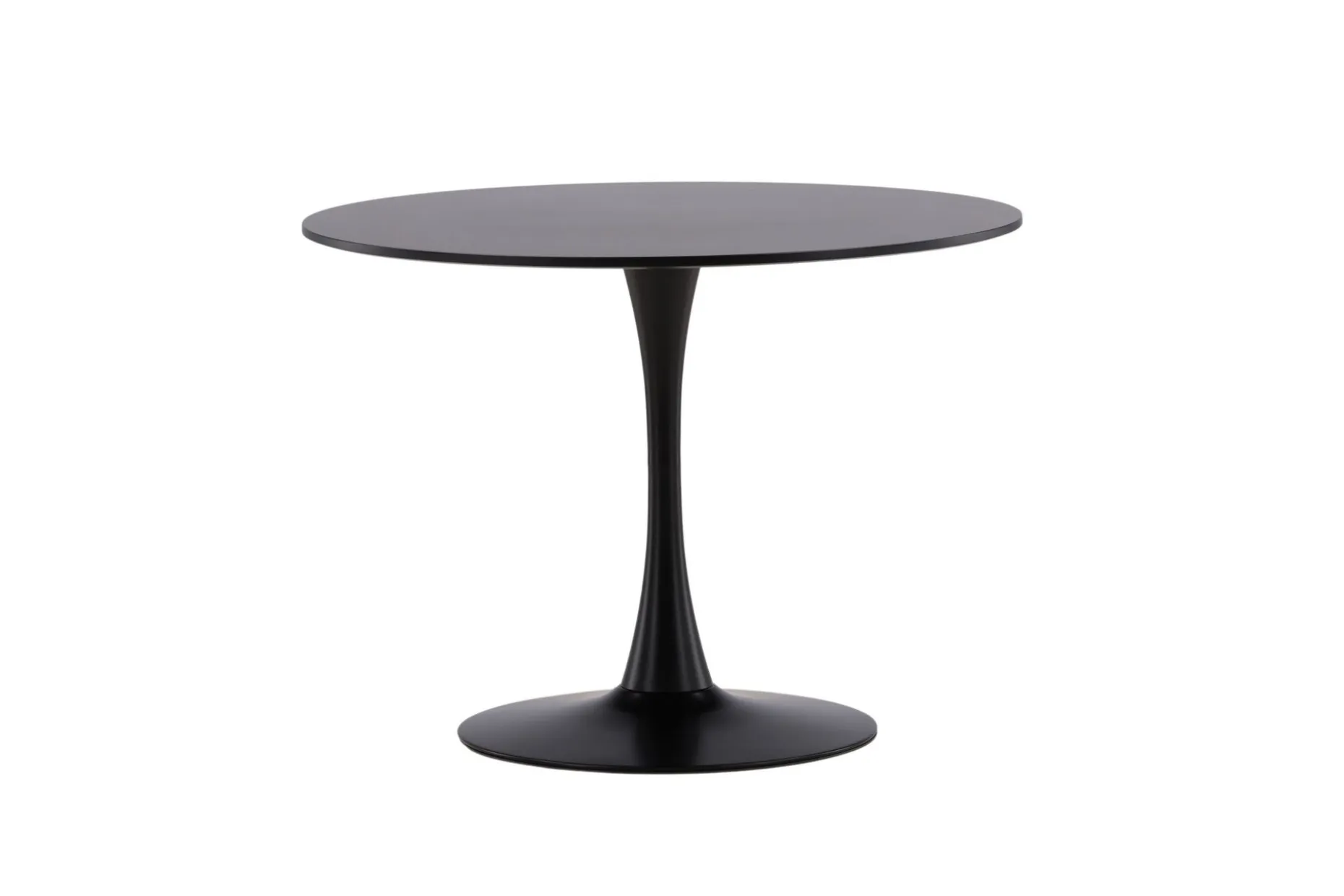 Spisebord Venture Home Glade spisebord 100x74 cm rundt Black
