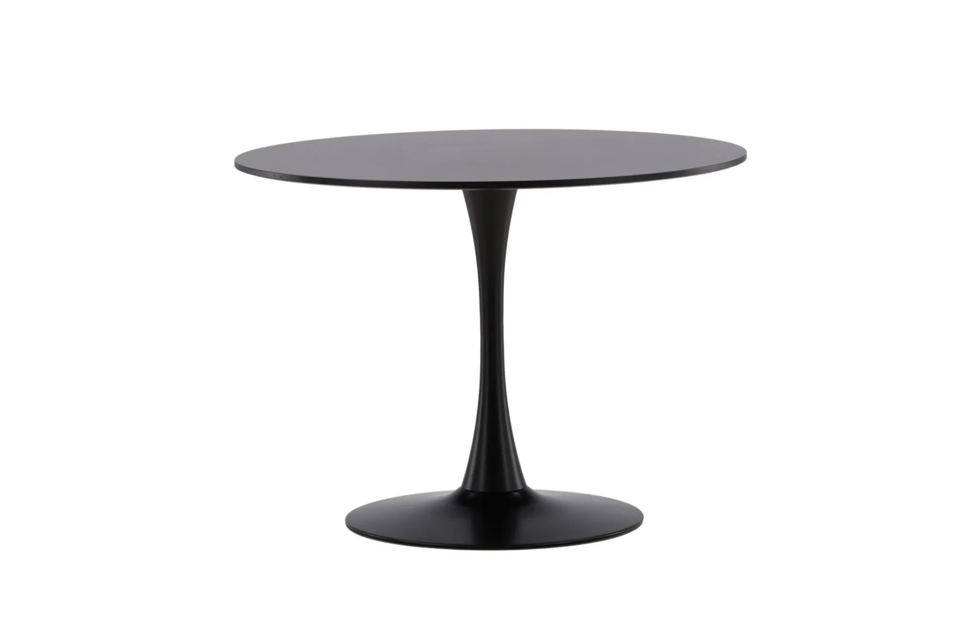 Spisebord Venture Home Glade spisebord 100x74 cm rundt Black