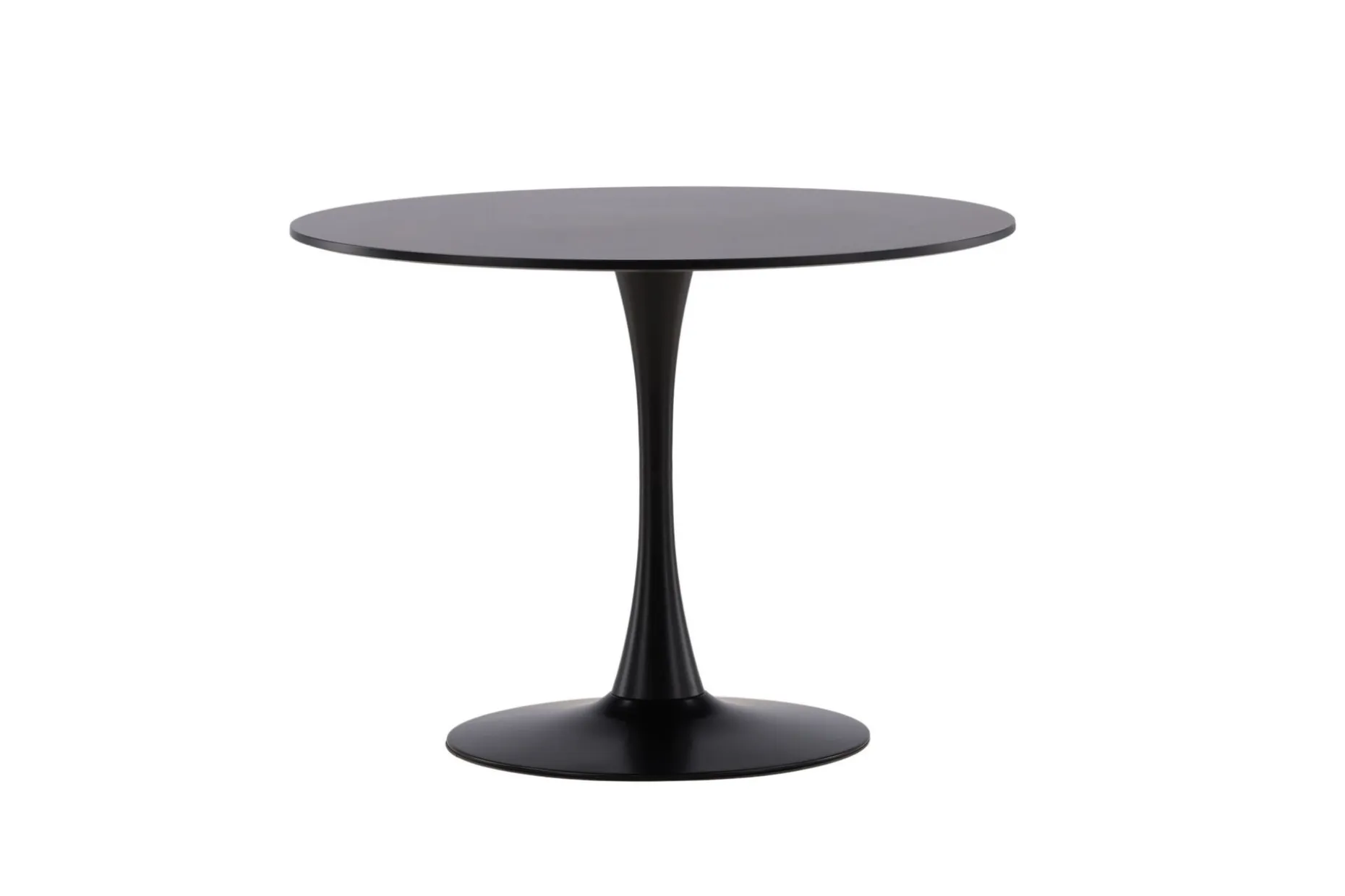 Spisebord Venture Home Glade spisebord 100x74 cm rundt Black