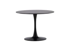 Spisebord Venture Home Glade spisebord 100x74 cm rundt Black