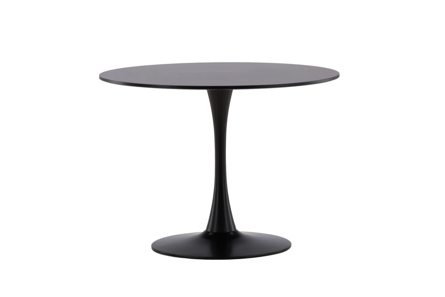 Spisebord Venture Home Glade spisebord 100x74 cm rundt Black