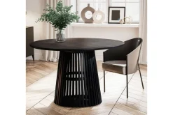 Spisebord Wohnling Rund 120 cm heltre loftstil