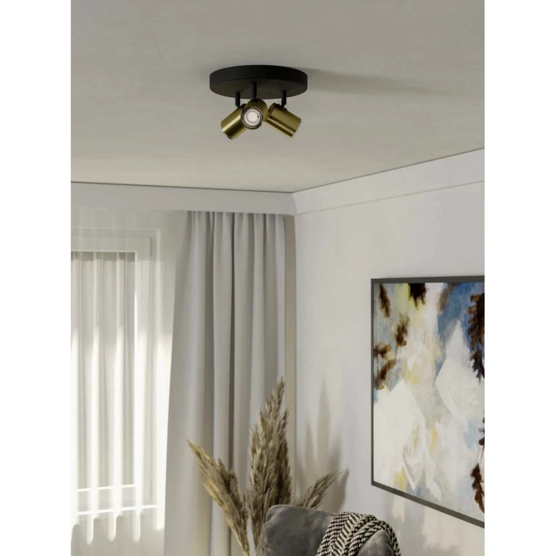 Spotlight Consuma Rund med 3 Lamper
