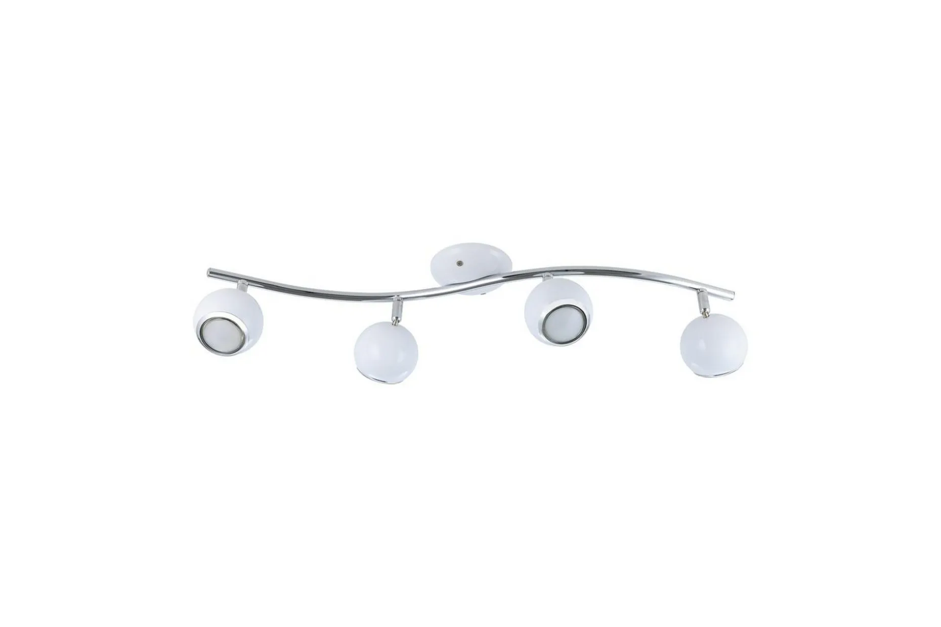 Spotlight Eglo Bimeda med 4 Lamper Hvit, Krom
