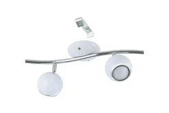 Spotlight Eglo Bimeda med 4 Lamper Hvit, Krom