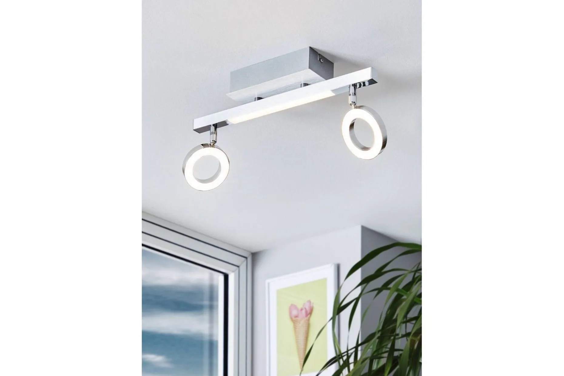 Spotlight Eglo Cardillio 1 med 2 lamper