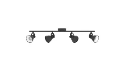 Spotlight Eglo Seras med 4 Lamper Svart