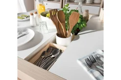 SPOT Sammenleggbart Spisebord Tre / Natur / Hvit