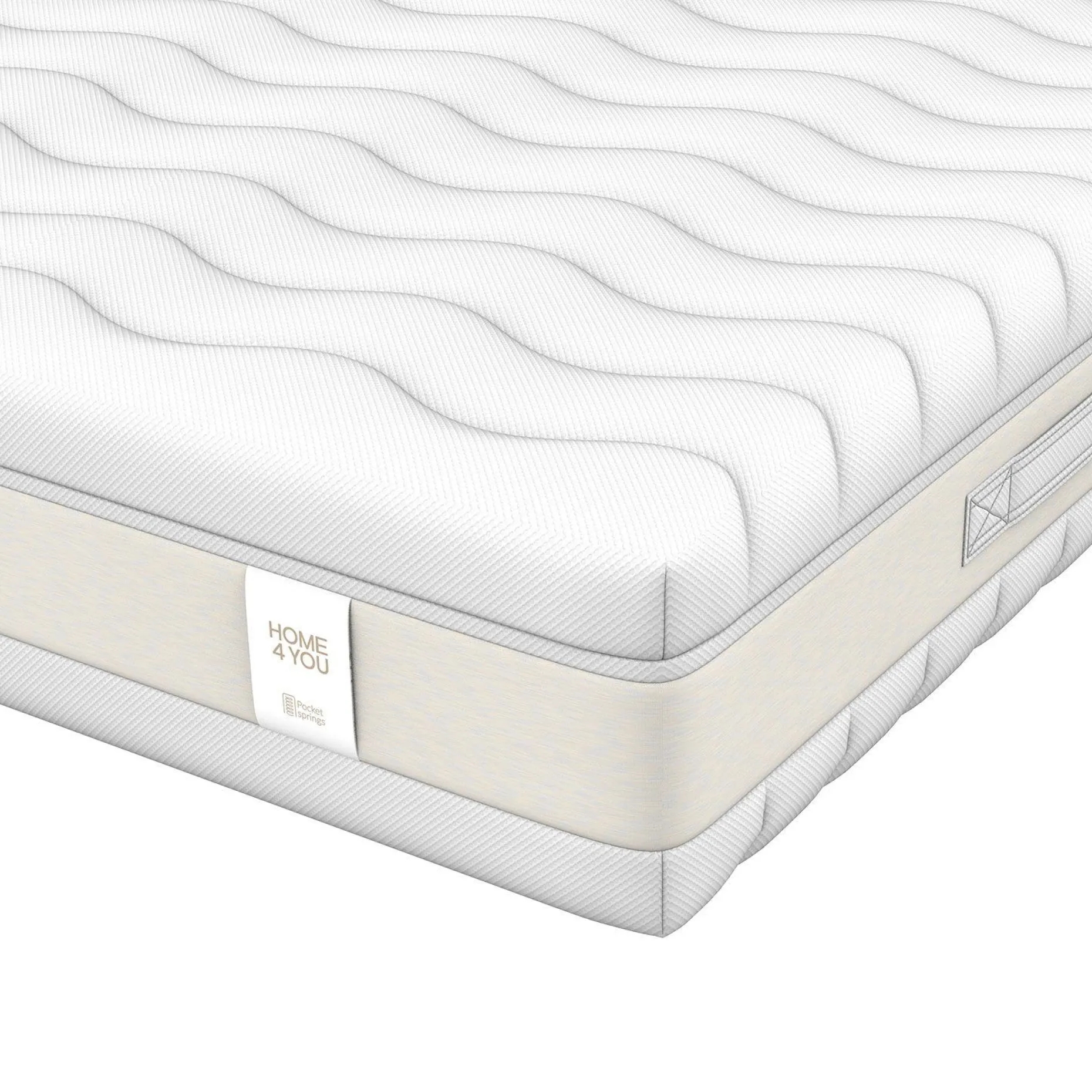 Springfjærmadrass Kuka Duo 7 soner 180x200x23 cm