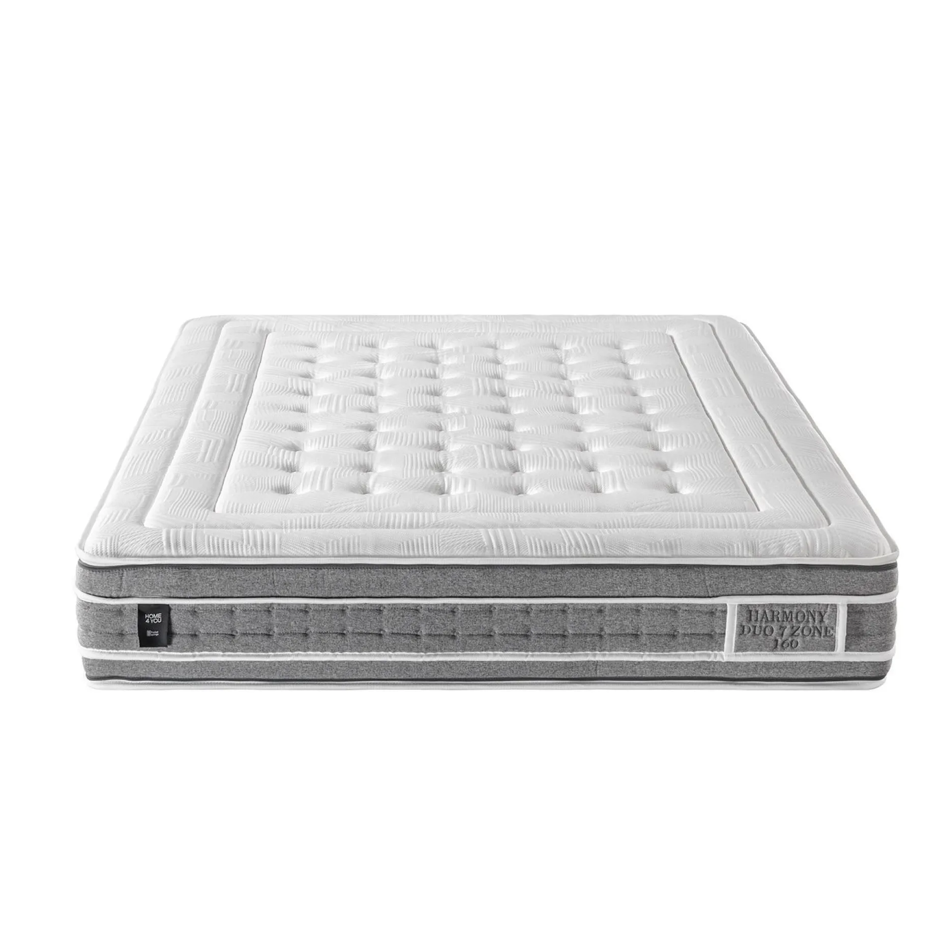 Springmadrass HOME4YOU Harmony Duo 7 soner 160x200x28 cm Vendbar