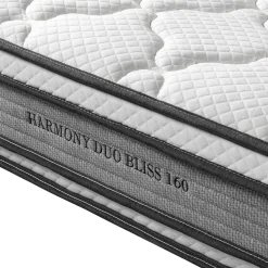 Springmadrass HOME4YOU Harmony Duo Bliss 160x200x28 cm vendbar