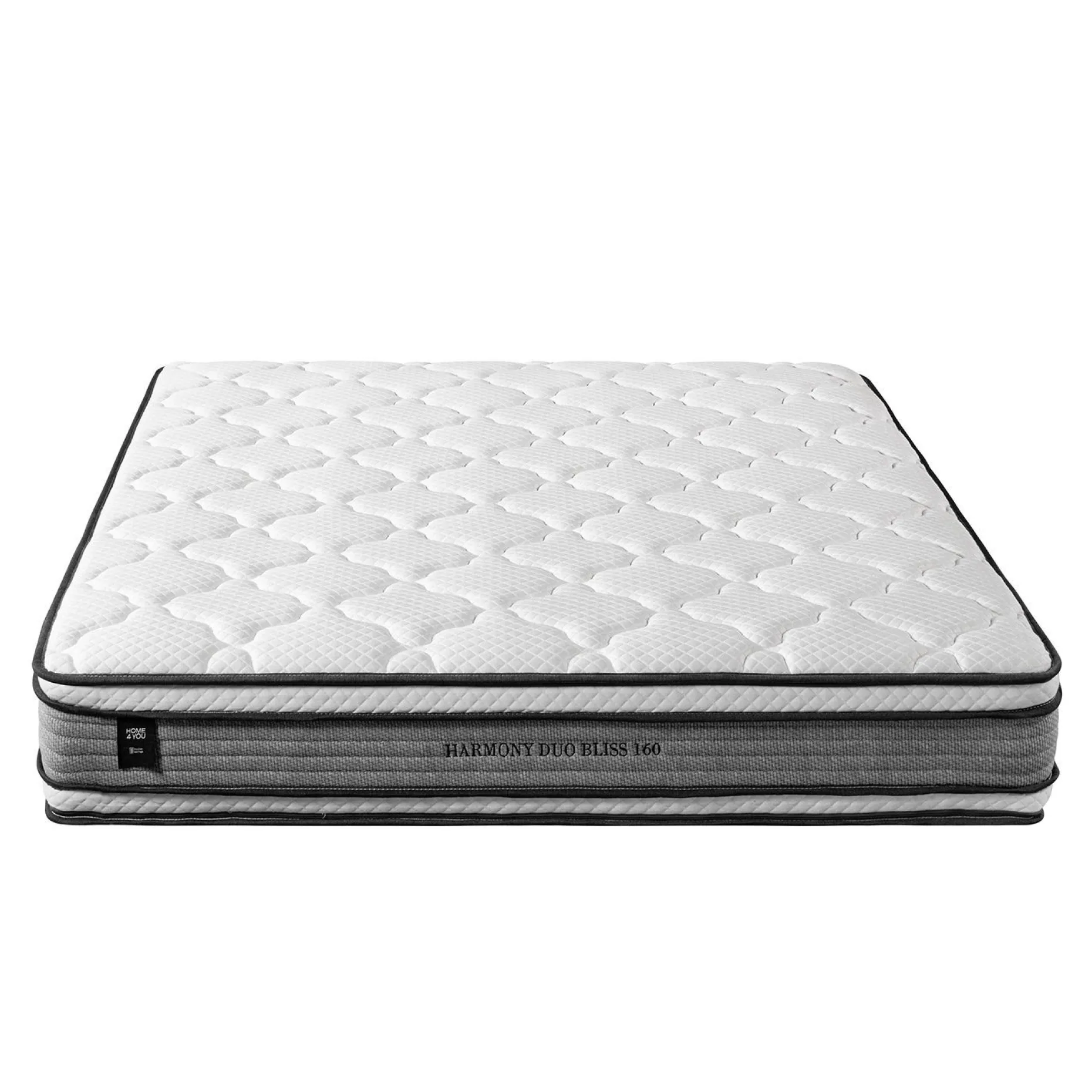 Springmadrass HOME4YOU Harmony Duo Bliss 160x200x28 cm vendbar