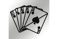 Square Ace Veggdekor