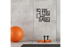 Squares Metal Decor Veggdekor