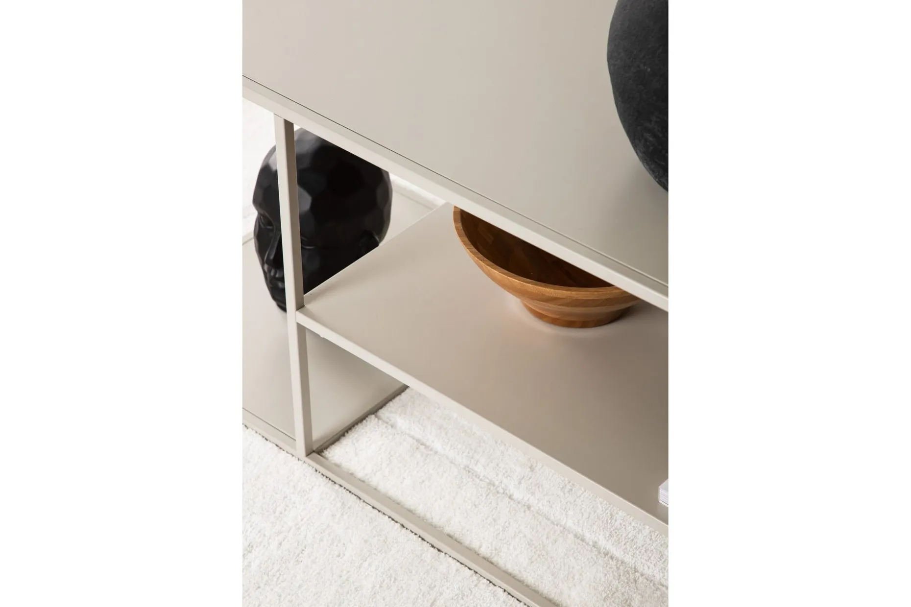 Staal Sofabord 120 cm