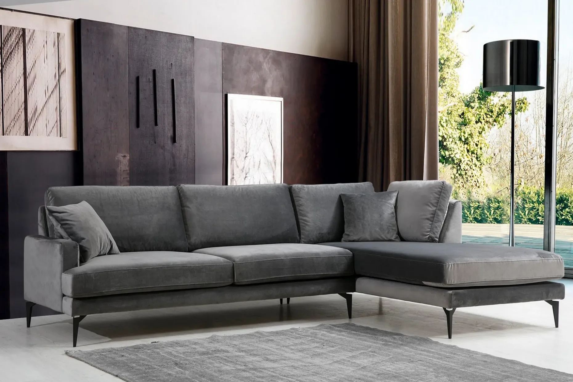 Stacker Hjørnesofa med Divan Høyre