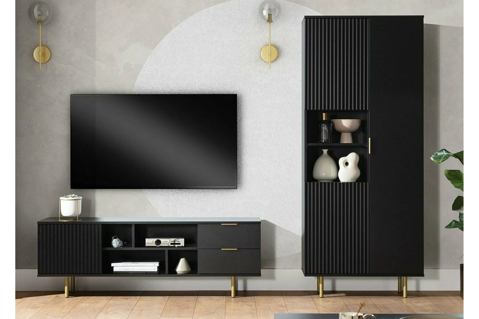 Staffin TV-benk 150 cm