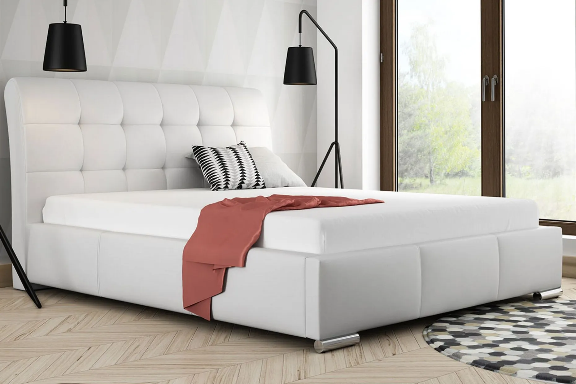Stavanger Seng med Oppbevaring 180x200