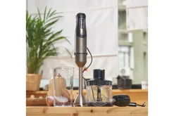 Stavmiksersett Black+Decker Børstet 1200W