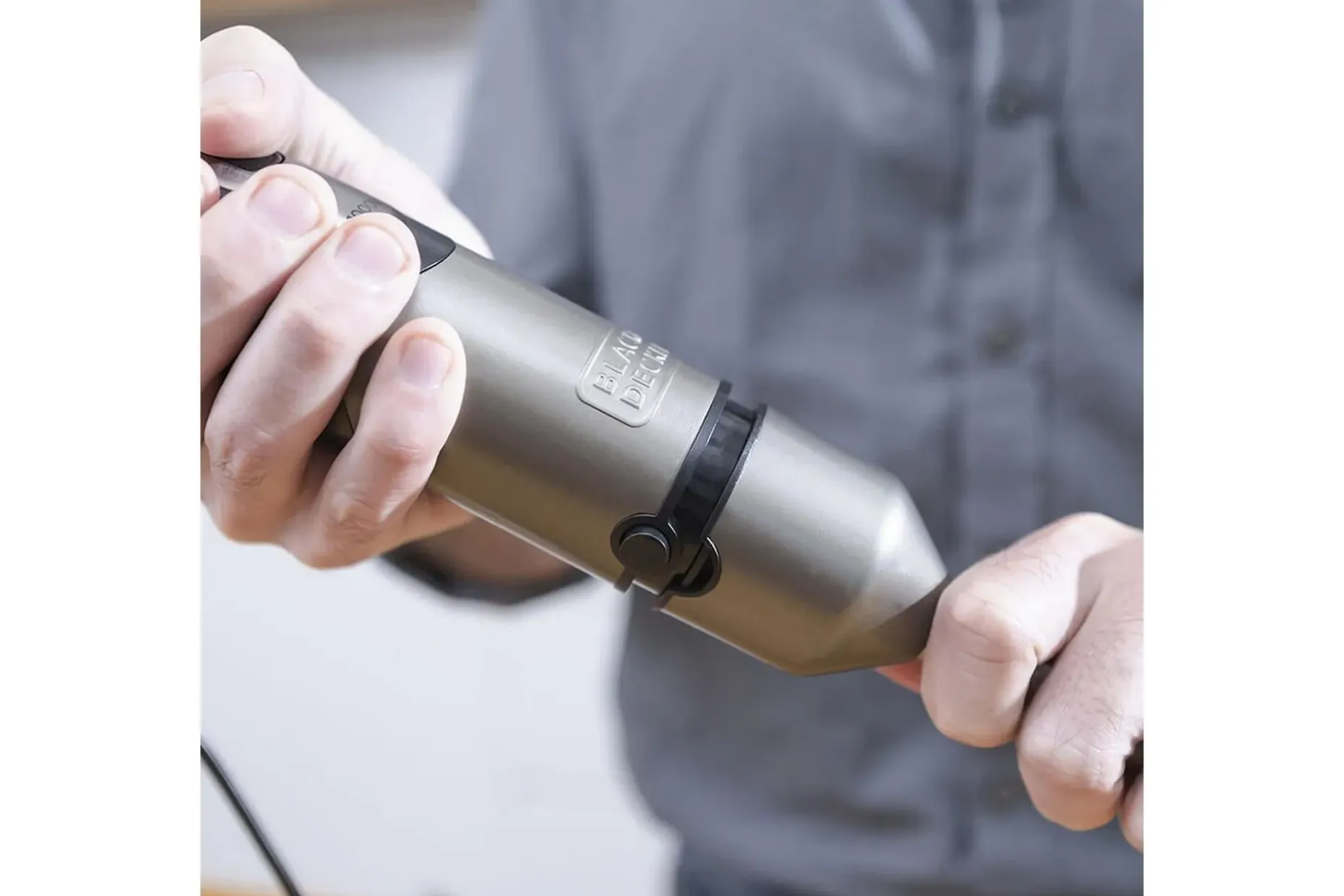 Stavmiksersett Black+Decker Børstet 1200W
