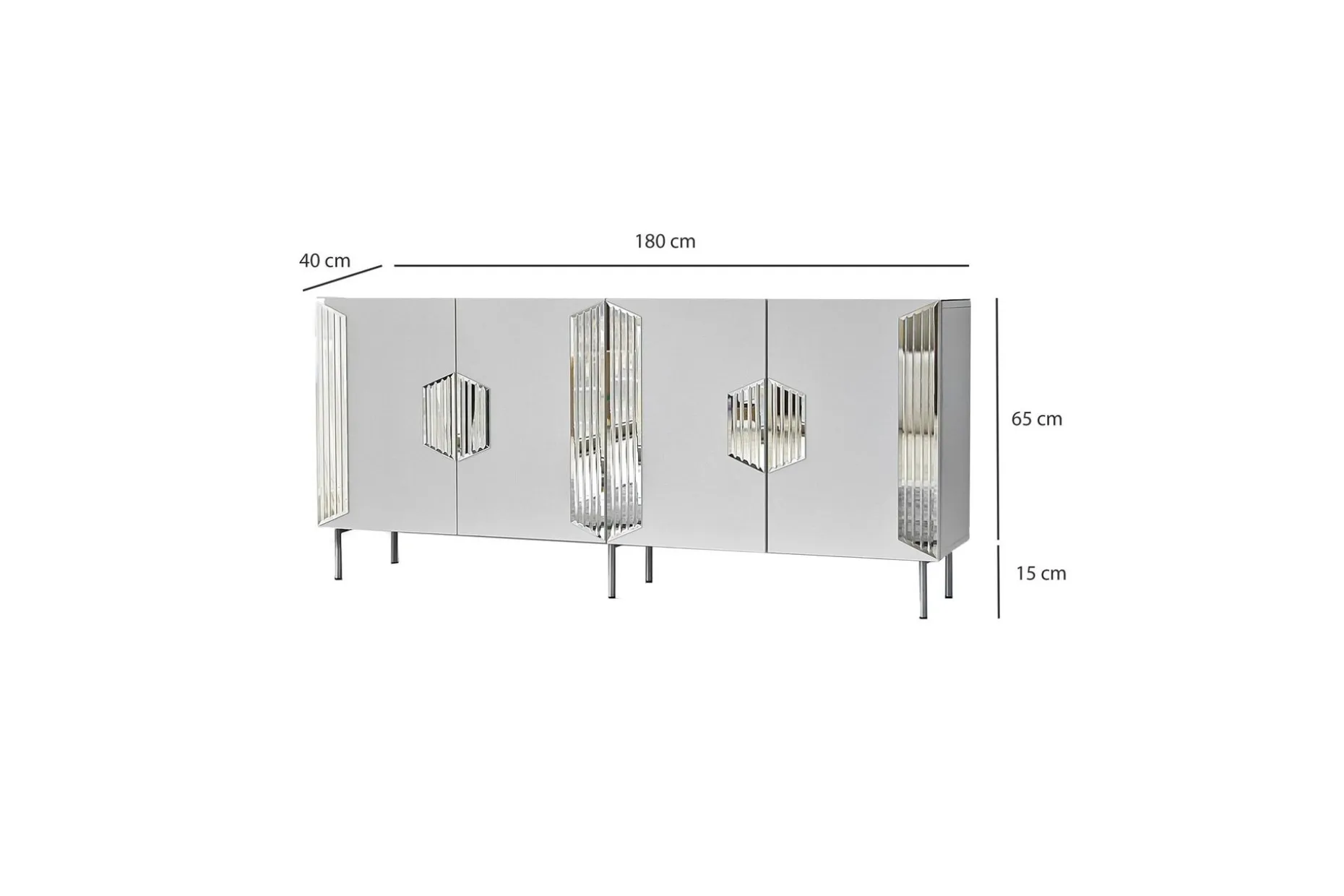 Stedum Konsollbord 180 cm